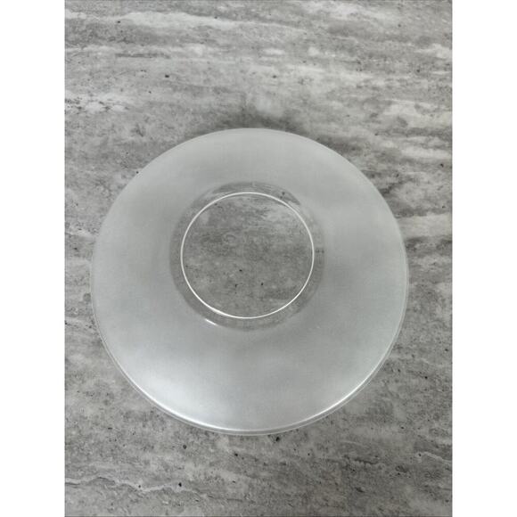 Vintage Frosted Glass Saucers Plates 5.5” Set‎ of 9 - Picture 9 of 11